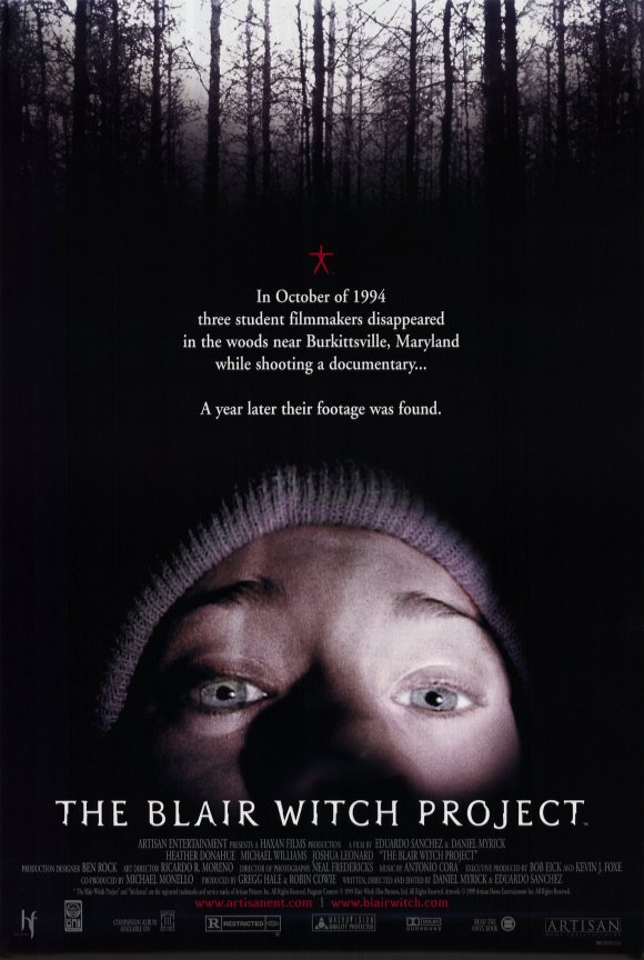 18. Phim The Blair Witch Project (1999) - Đồi Blair kinh hoàng (1999)
