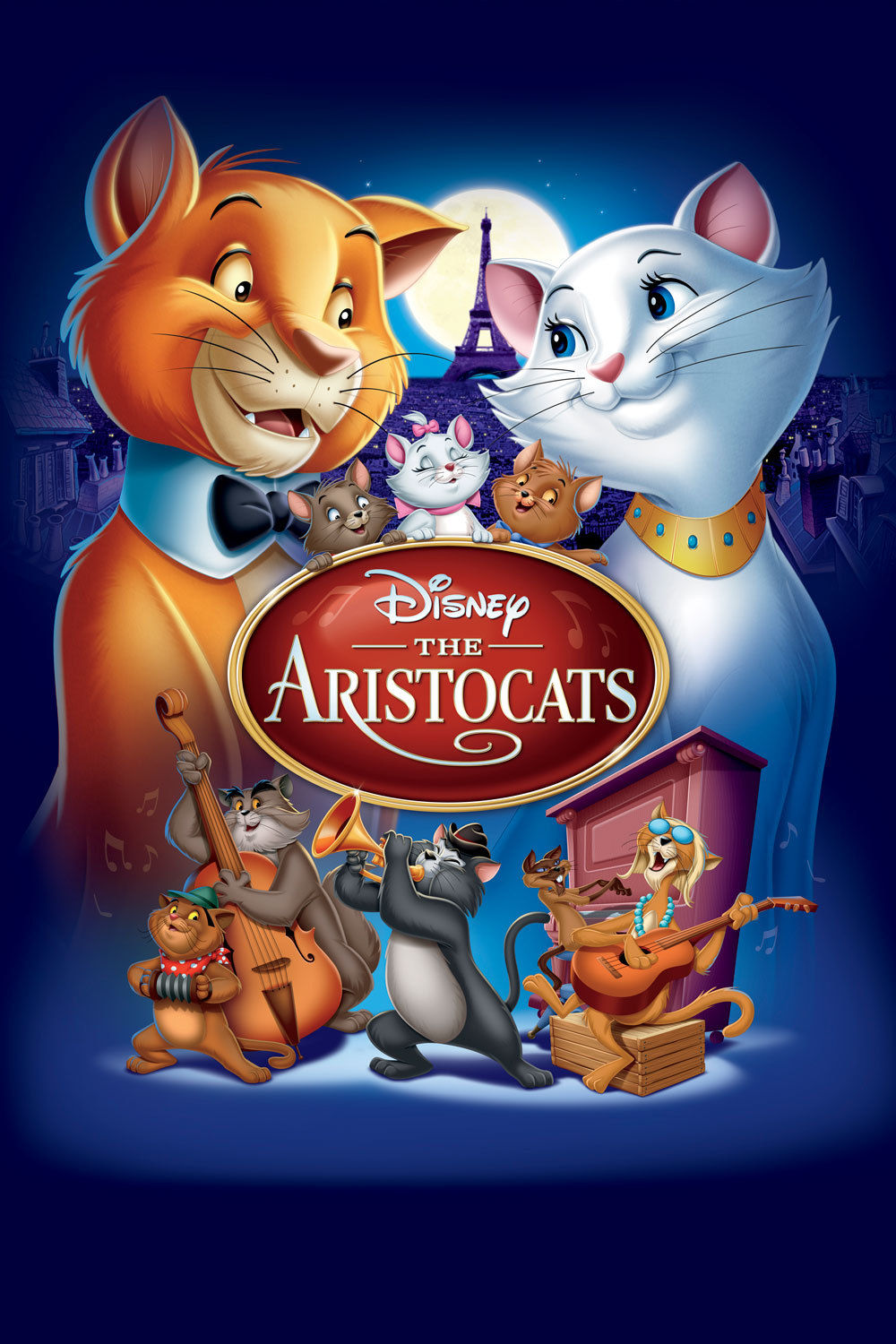 16. Phim The Aristocats (1970) - Những Chú Mèo Đi Hia