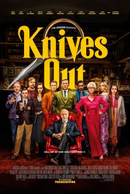 Poster phim Kẻ Đâm Lén – Knives Out (2019)
