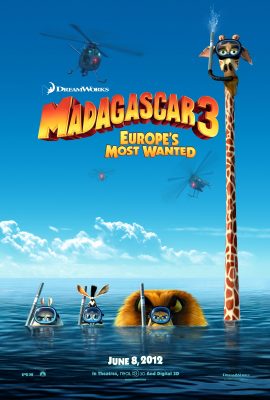 Poster phim Madagascar 3: Thần Tượng Châu Âu (2012)