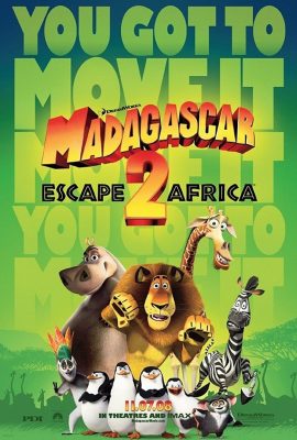 Poster phim Madagascar 2: Tẩu thoát đến Châu Phi 2 (2008)