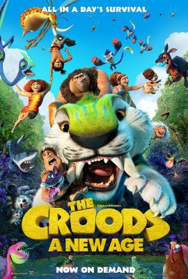 Poster phim Gia Đình Croods: Kỷ Nguyên Mới – The Croods: A New Age (2020)