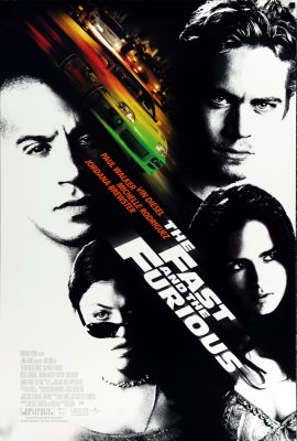 Poster phim Quá Nhanh Quá Nguy Hiểm – The Fast and the Furious (2001)