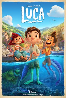 Poster phim Mùa hè của Luca (2021)