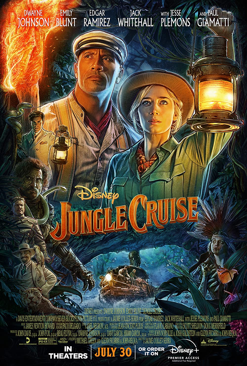 Xem phim Thám Hiểm Rừng Xanh – Jungle Cruise (2021)