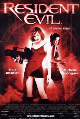 Poster phim Vùng Đất Quỷ Dữ – Resident Evil (2002)