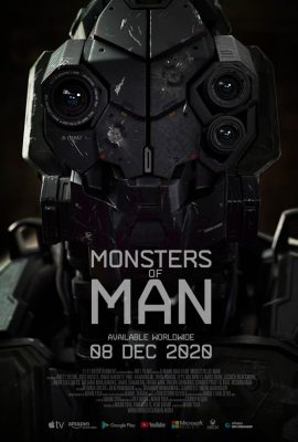 Poster phim Quái Vật của Con Người – Monsters of Man (2020)