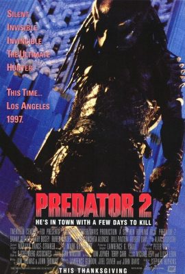 Poster phim Quái Thú Vô Hình 2 – Predator 2 (1990)
