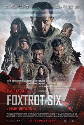 Poster phim Sáu Chiến Binh – Foxtrot Six (2019)