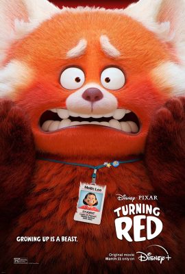 Poster phim Gấu Đỏ Biến Hình – Turning Red (2022)