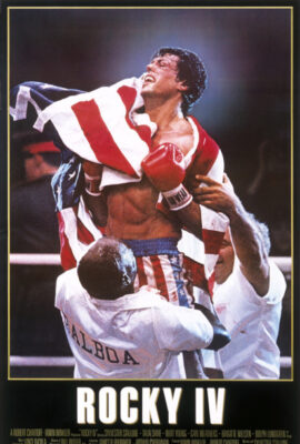 Poster phim Tay Đấm Huyền Thoại 4 – Rocky IV (1985)