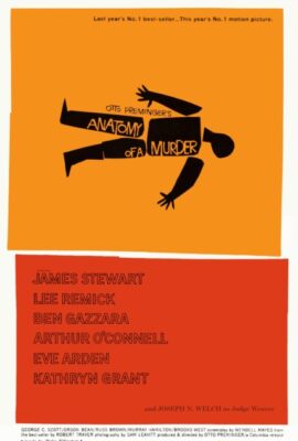 Poster phim Mổ Xẻ Một Vụ Án Mạng – Anatomy of a Murder (1959)