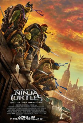 Poster phim Ninja Rùa: Đập tan bóng tối – Teenage Mutant Ninja Turtles: Out of the Shadows (2016)