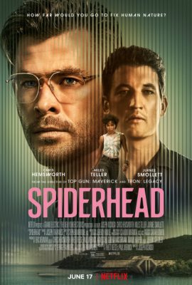Poster phim Đầu Nhện – Spiderhead (2022)