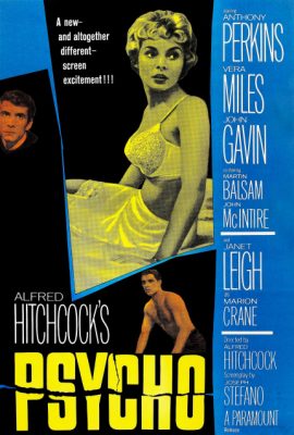 Poster phim Tâm Thần Hoảng Loạn – Psycho (1960)