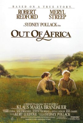 Poster phim Xa mãi Phi châu – Out of Africa (1985)