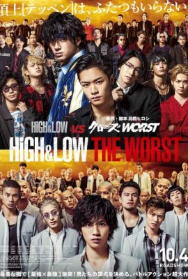 Poster phim Cuộc Chiến Băng Đảng: Kẻ Cặn Bã – High & Low: The Worst (2019)
