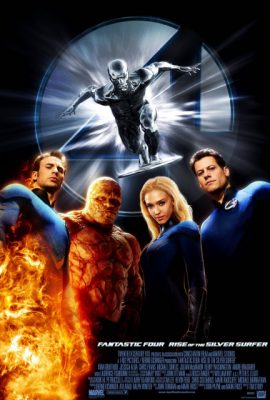 Poster phim Bộ tứ siêu đẳng 2: Sứ giả bạc – Fantastic Four: Rise of the Silver Surfer (2007)