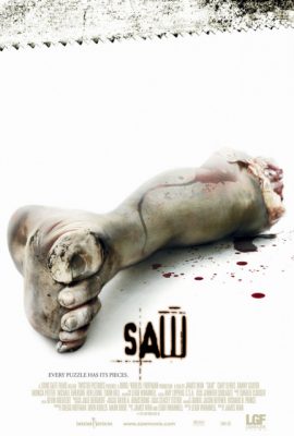 Poster phim Lưỡi Cưa – Saw (2004)