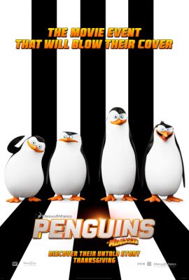 Poster phim Biệt đội cánh cụt vùng Madagascar – Penguins of Madagascar (2014)