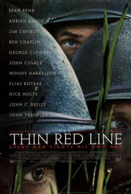 Poster phim Lằn ranh đỏ mong manh – The Thin Red Line (1998)
