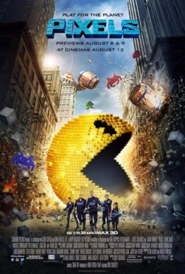 Poster phim Đại chiến Pixels (2015)