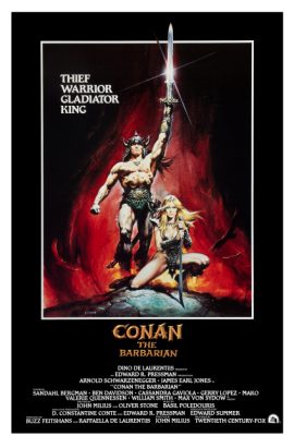 Người hùng Barbarian – Conan the Barbarian (1982)'s poster