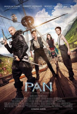 Pan & vùng đất Neverland – Pan (2015)'s poster
