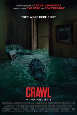 Poster phim Địa đạo cá sấu tử thần – Crawl (2019)
