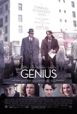 Poster phim Thiên Tài – Genius (2016)