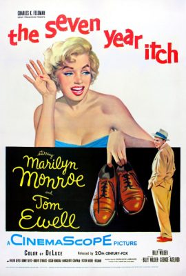Poster phim Bảy năm ngứa ngáy – The Seven Year Itch (1955)