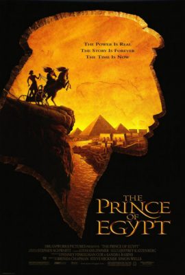 Poster phim Hoàng tử Ai Cập – The Prince of Egypt (1998)
