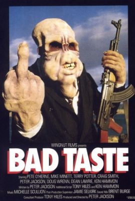 Poster phim Kẻ Khát Máu – Bad Taste (1987)