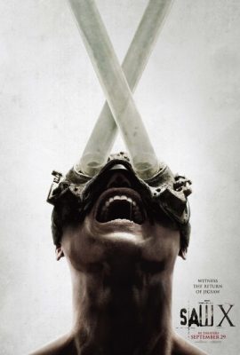 Poster phim Lưỡi cưa 10 – Saw X (2023)