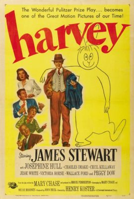 Poster phim Chú thỏ Harvey (1950)